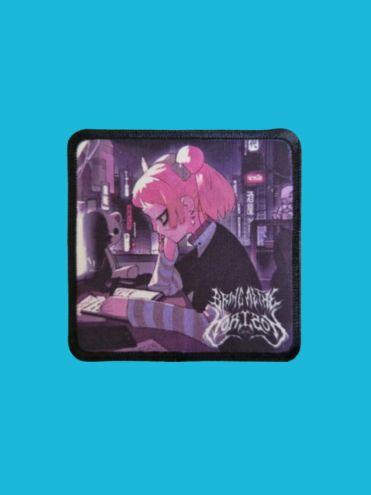Patch Bring Me The Horizon - Lo-files - Imprimé - Carré de 7,5 x 7,5 centimètres